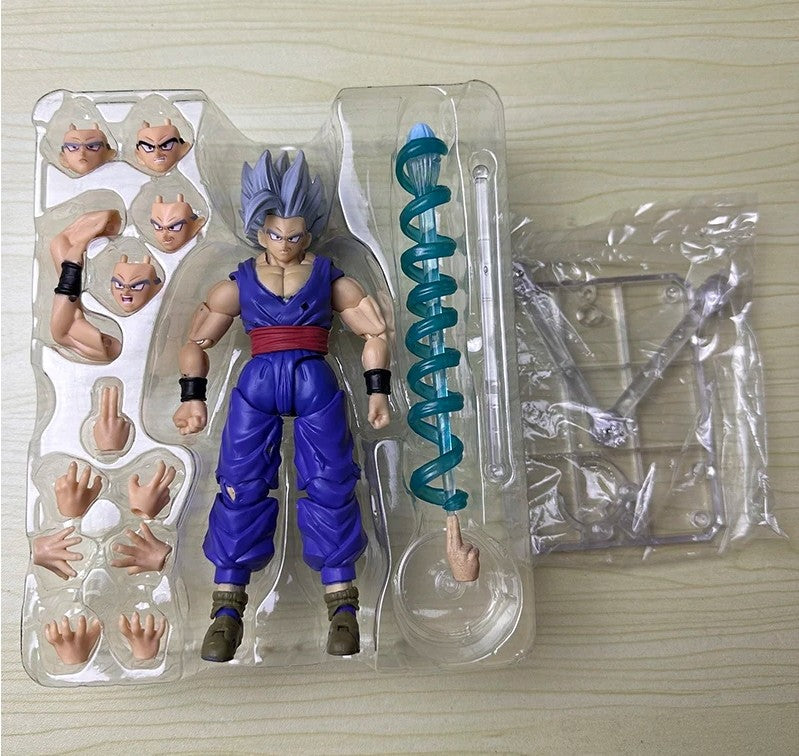 Dragon Ball Z Son Goku SSJ Battle Damage Legendary Super Saiyan Action Figure Model Toys Joint Movable Doll Christmas Present
