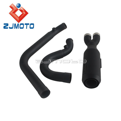 For Harley M8 Touring Electra Glide Road King Street Glide Road Glide 2017-2025 Motorcycle Complete Exhaust Muffler Escape Pipe