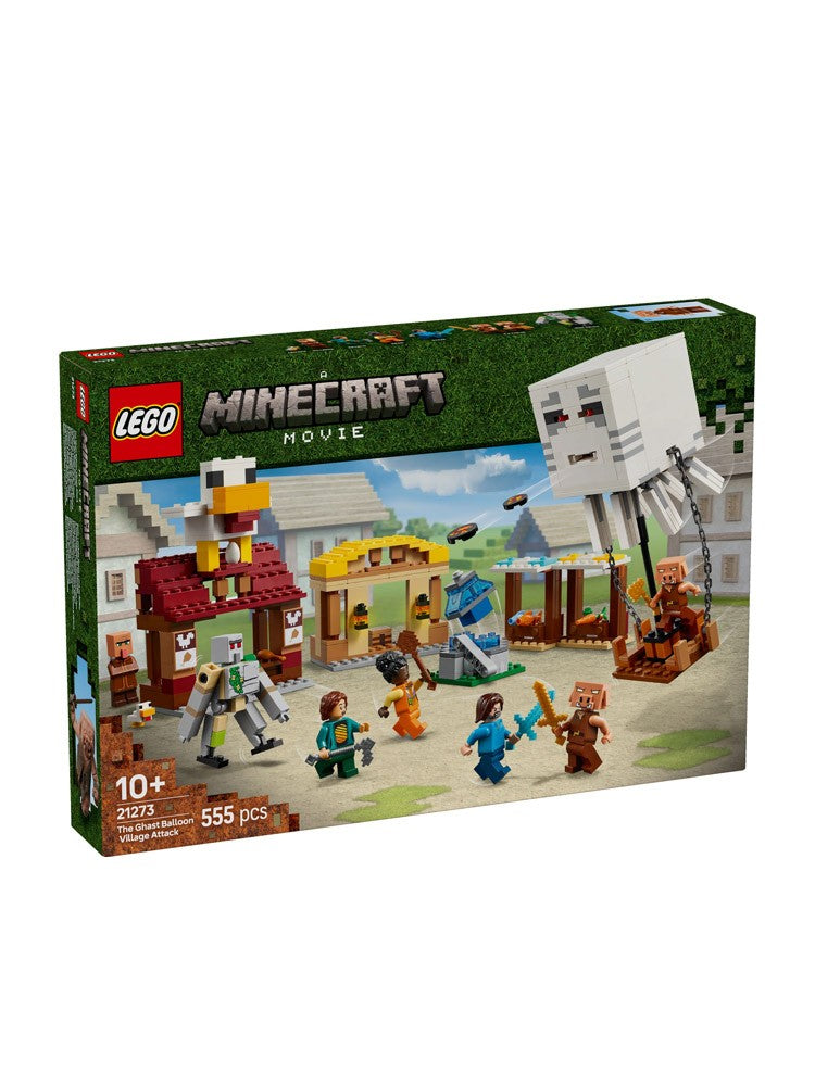 Lego 21273 Souls Balloon Village Attack Minecraft Series Children's Day Building Toy Gift