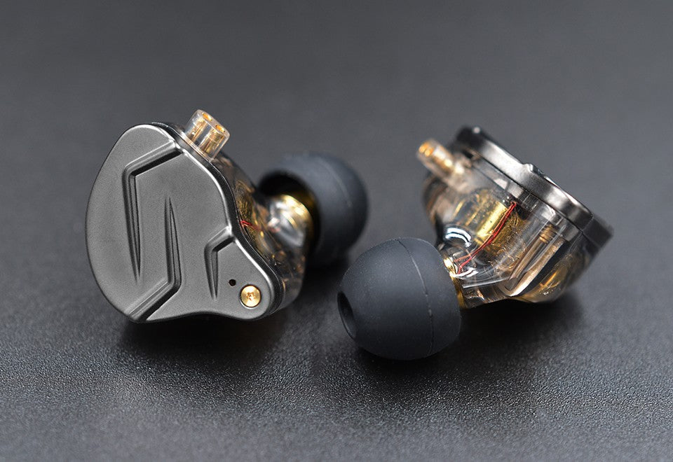 KZ ZSN Pro 1BA+1DD Hybrid technology HIFI Bass Earbuds Metal In Ear Earphones Bluetooth Headphone Sport Noise Cancelling Headset