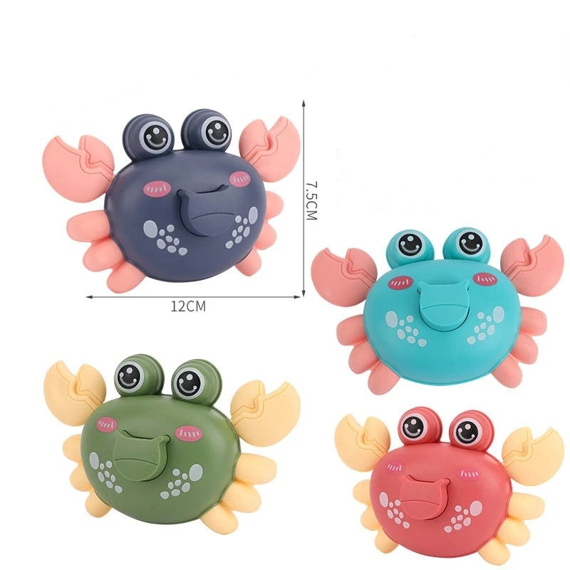 Crab Toy for Babies Walking Dancing Creative Funny Cute Crawling Press Toys Educational Toddler Kids Birthday Christmas Gifts