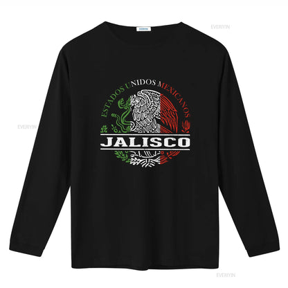 Jalisco Mexico T Shirt Travel vintage Washed Breathable fashion Stylish Comfortable designer clothes Slightly Versatile Soft