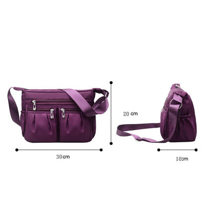 Women Nylon Waterproof Bag Messenger Bags For Lady Crossbody Large Capacity Travel Shoulder Bag Casual Handbags High Quality