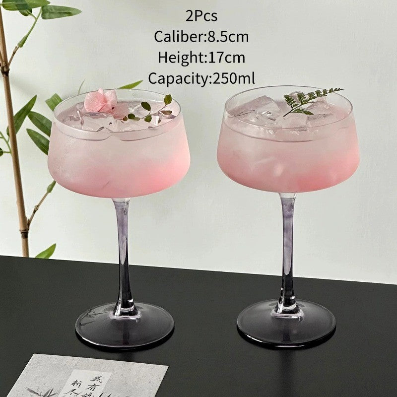 Copo de Coquetel Criativo Estilo Japonês Taça de Vinho Tinto em Torre Copos de Vinho de Fruta Taças de Martini Ferramentas de Bar e Cozinha