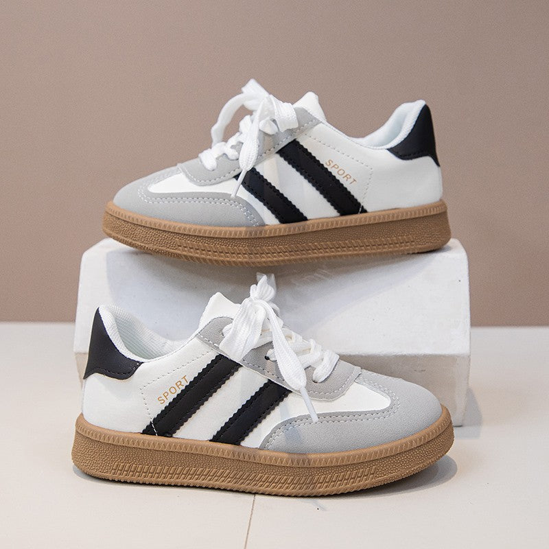 Children Tennis Shoes 2025 New Simple Kids Sneakers for Girls Patchwork Non-slip Boys Causal School Running Sneakers Non-slip