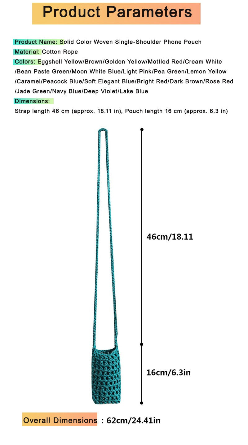 Handmade Crossbody Phone Purse - Openwork Shell Design Tote, Handmade Crossbody Phone Purse,Crochet Beach Bag