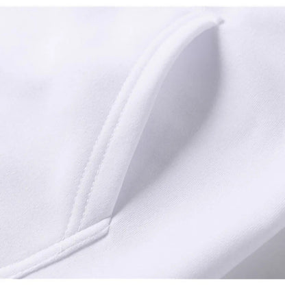 2025Solid Color Men's Hoodie Warm Men's Sweatshirt Fashion Street Casual Men's Loose Cool Sa 1949 Printed Pullover Brand Hoodie