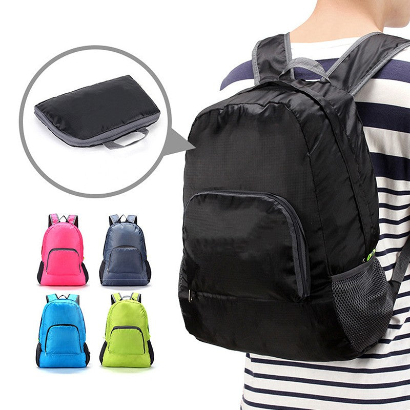 Mochila Dobrável para Camping Caminhada Ultraleve Dobrável Bolsa de Viagem Daypack Esportiva para Homens e Mulheres