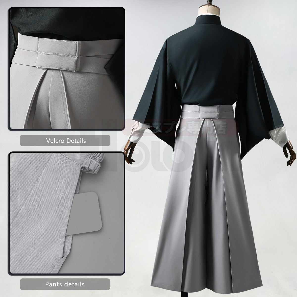 HOLOUN Anime Zenin Naoya Cosplay Costume Kimono Top Pants Shirt Halloween Christmas Convention Gift