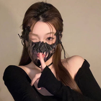 Creative Halloween Face Mask Tiger Werewolf Mask Party Dress Up Props Halloween Gifts for Friends