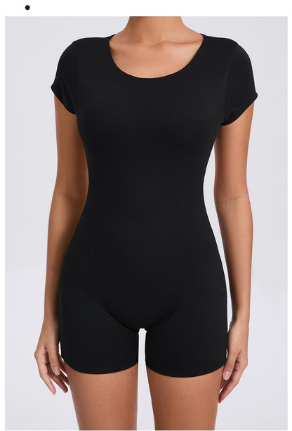 Sporty Jumpsuit Sport Outfit for Woman Sportswear Padding Sports Overalls 2025 Gym Set Women Suit for Fitness Yoga Clothes