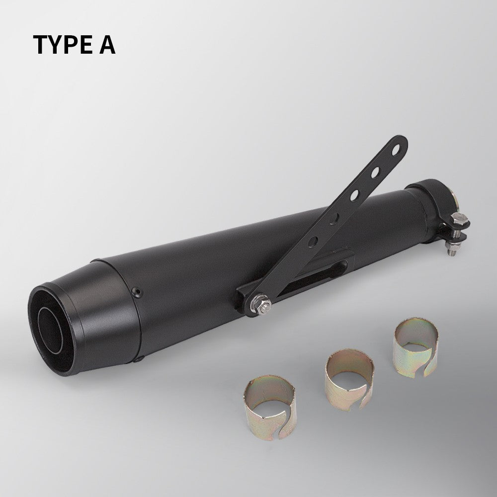 High Quality Original Inlet Retro Escape Pipe Multi Size 38/40/42/45MM For Harley 125CC Motorcycle Exhaust Pipe Muffler