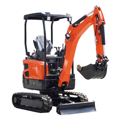 Mini Escavadeira Diesel Personalizada 1600kg para Agricultura, Pomar, Vala, 1ton, 1.6ton