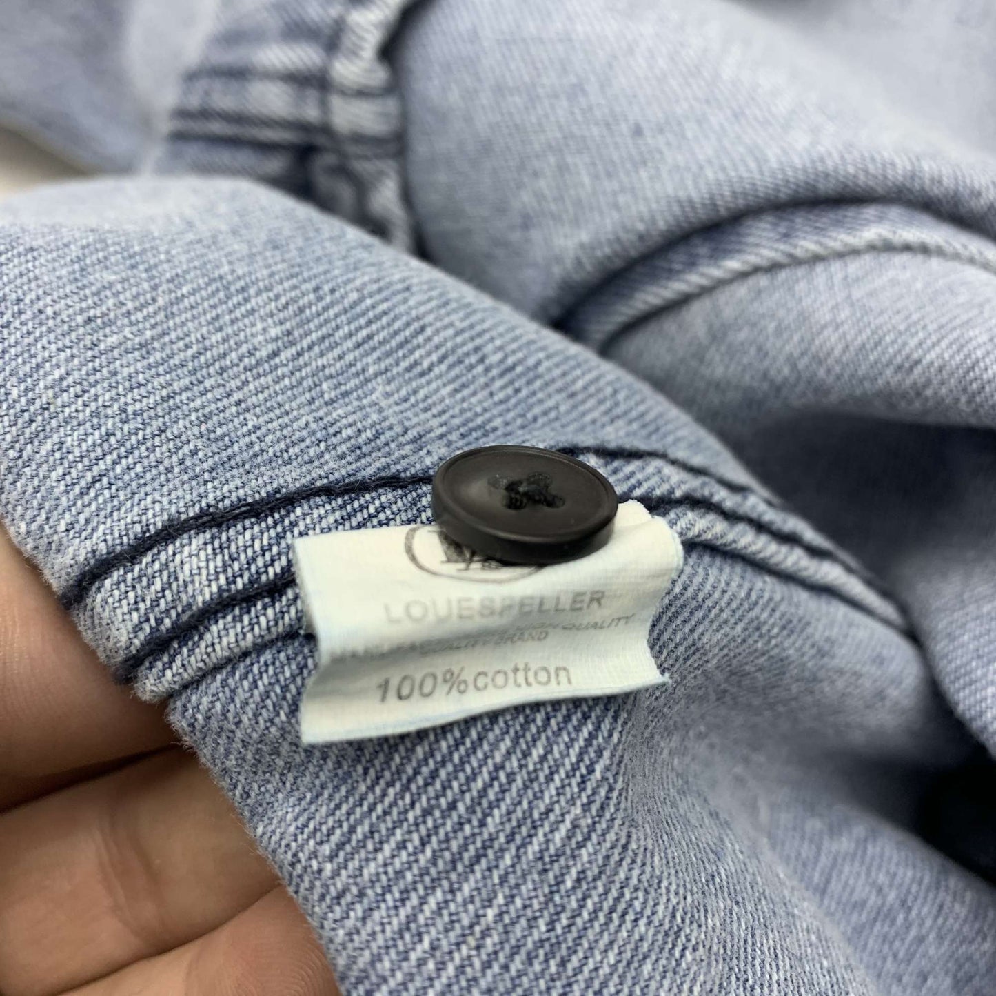 Heavy cargo denim shirt men May Khaki autumn do old retro loose casual plus size shirt coat