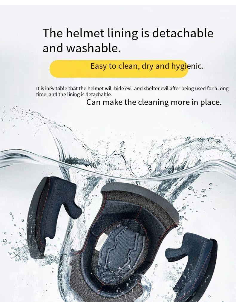 Novo capacete de moto Bluetooth para homens e mulheres, cobertura total, antiembaçante, capacete de moto integral