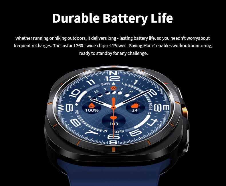 2025 New Watch8 Ultra Smart Watch Classic NFC Health Monitoring  Bluetooth Call 3ATM Waterproof HD Smartwatch For IOS Android