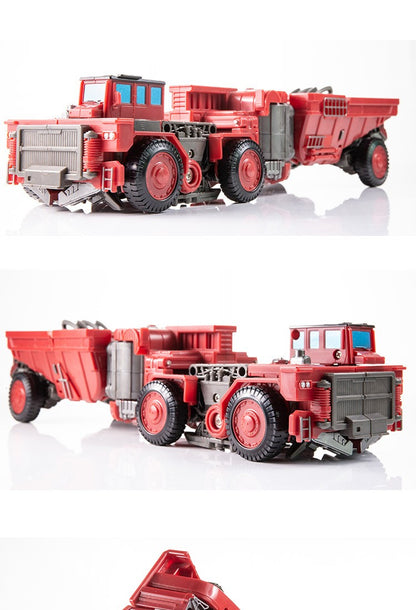 DD02 Anime Transformation Toys AOYI 8 EM 1 Boneco Articulado Maneiro Modelo Scrapper G1 KO SS60 Devastator Engenharia Carro Robô Menino