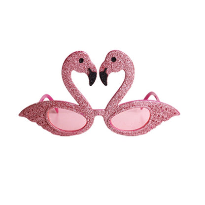 Summer Flamingos, Wine glasses Cosplay Anime Party Glasses Hawaiian Party Dress-up Beach Sunglasses Party Support Wholesale