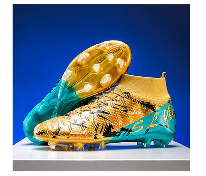 Men's Soccer Shoes Cleats Non-Slip FG Football Boots Men High-quality Match Training Sneakers Futsal Indoor Soccer Boots Boys