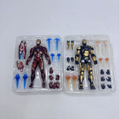Promoção Limitada SHF Homem de Ferro MK20 Mk50 Articulações Móveis Bonecos de Ação Brinquedos para Crianças