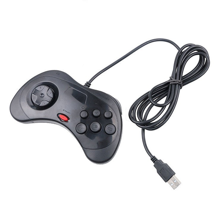 Game Controller USB Wired Singles Game Controller PC Computer Game Singles Controller
