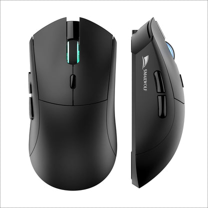 SMAILWOLF RS7 Bluetooth wireless gaming mouse PAW3311 macro driver laptop desktop computer office game 20000dpi