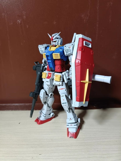 Reparo de Máscara Versão Changlong 5501rg 1/144 Yuanzu 2.0 Modelo Montado Rgurx-78-2 Boneco de Brinquedo Menino Réplica de Alta Versão