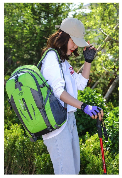 Mochila de Viagem Grande Capacidade Moda Masculina Escalada Esportiva Clássica para Viagem