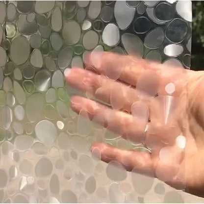 1 Cortina de Chuveiro Impermeável Padrão Seixo Transparente Forro de Cortina de Chuveiro com Ímãs Inferiores Cortina de Banho de Plástico para Banheiro