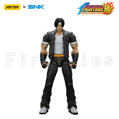 1/18 JOYTOY Action Figure SNK KOF 98UM Hero Team Kyo Kusanagi Goro Daimon Benimaru Nikaido Anime Model Toy