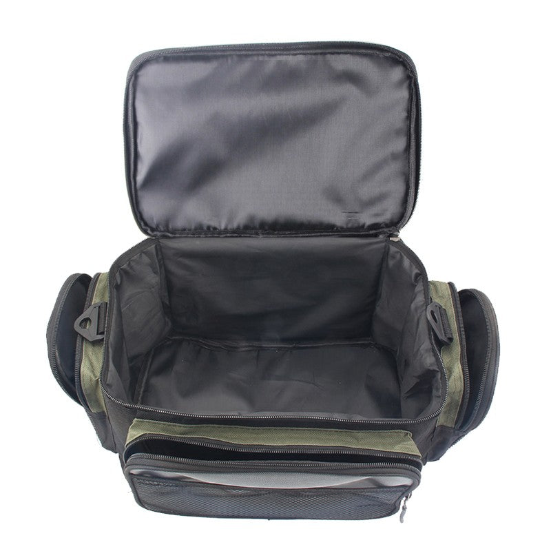 JSFUN Grande Capacidade Multifuncional Sacos de Pesca Oxford Bolsa de Pesca Caixa de Armazenamento de Ferramentas de Molinete de Pesca