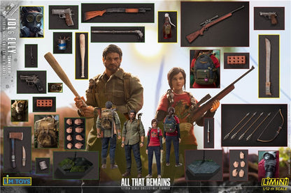 LIMTOYS LMN004 LMN005 LMN006 1/12 The Last Survivor Joel Ellie Modelo Boneco de Ação 6'' Soldado Conjunto Completo Brinquedos para Coleção