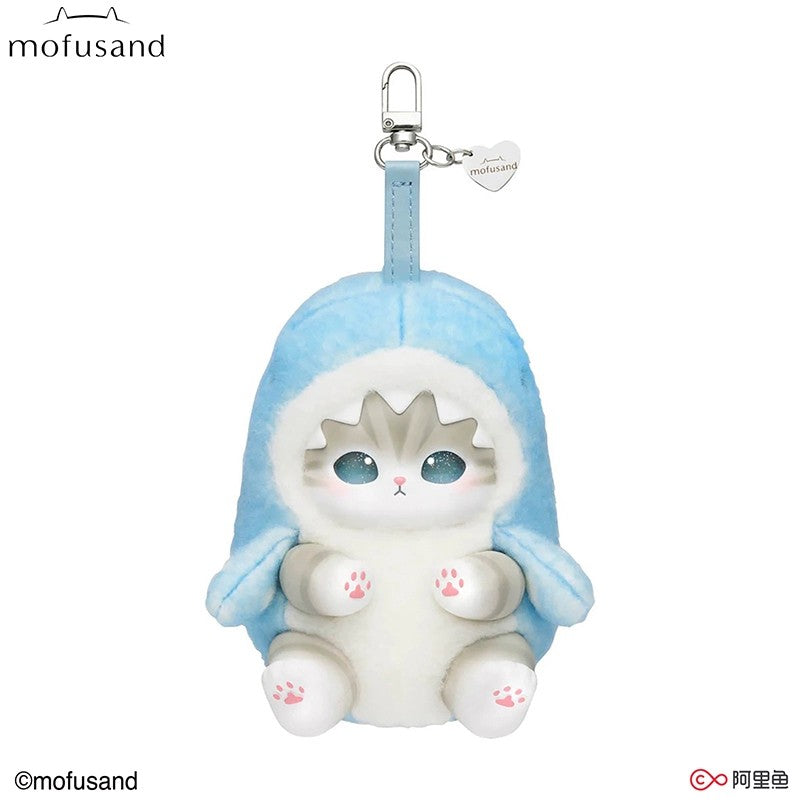 In Stock 100% Original Mofusand Cat Series Blind Box Shark Cat Surprised Box Toy Ornaments Mofusand Blind Box Plush Keychain