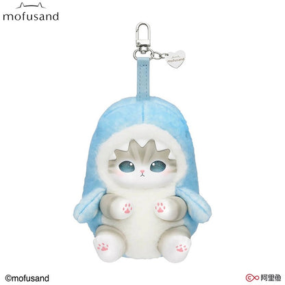In Stock 100% Original Mofusand Cat Series Blind Box Shark Cat Surprised Box Toy Ornaments Mofusand Blind Box Plush Keychain
