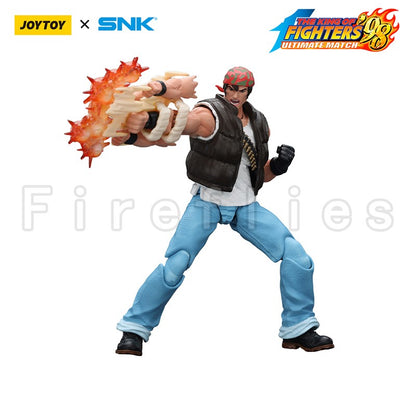 [Pré-venda] 1/18 JOYTOY Boneco de Ação SNK KOF'98UM Ikari Warriors Team Anime Modelo de Brinquedo