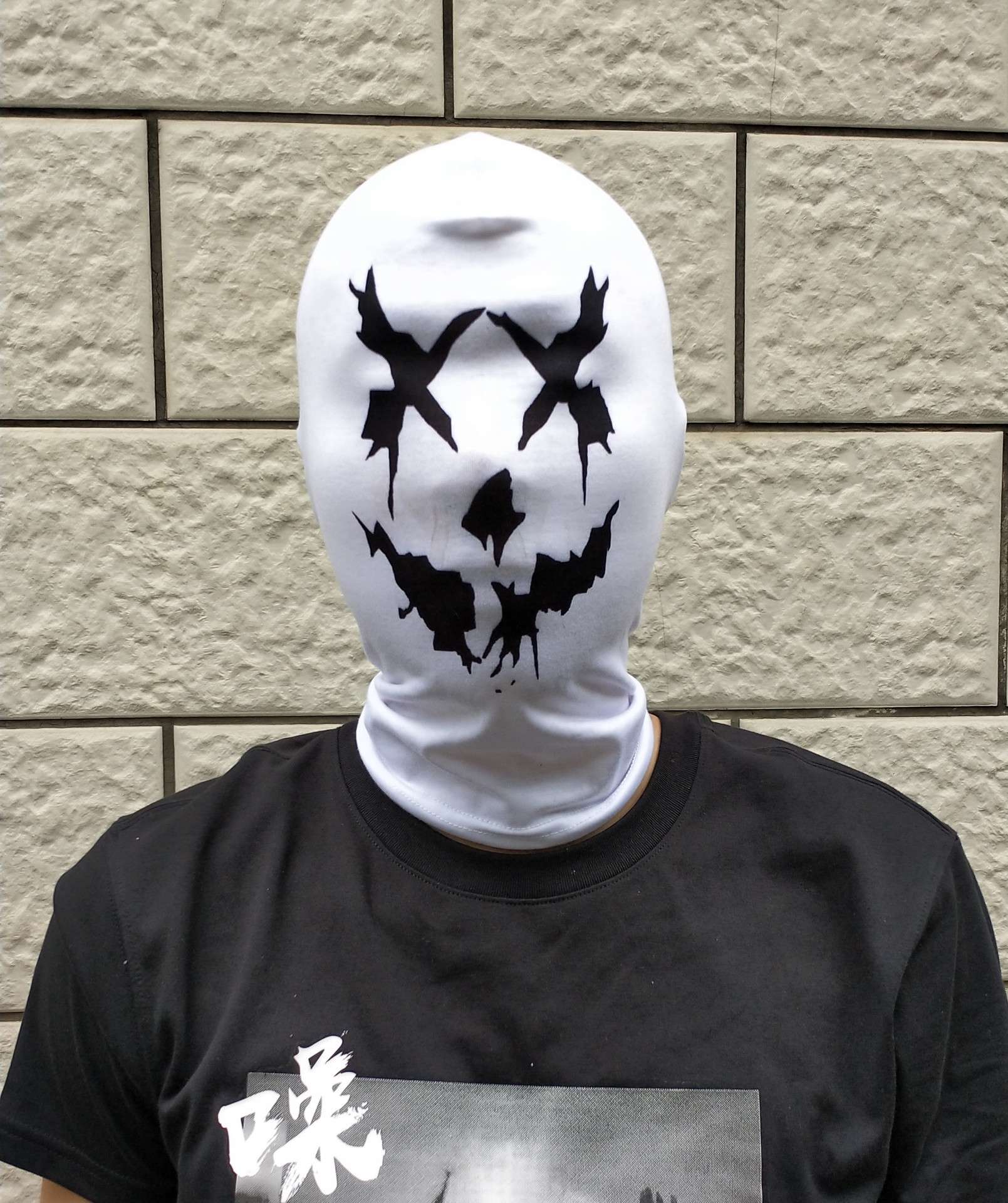 Anime hot selling Watchman Rorschach headgear mask cosplay headgear digital printed headgear Halloween carnival gift new