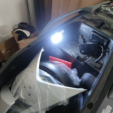 Moto Light for Forza 350 300 SH 150 PCX LEAD 110 Piaggio Medley NMAX 150 125 TMAX Seat Cushion Bucket Storage Mini LED Light USB