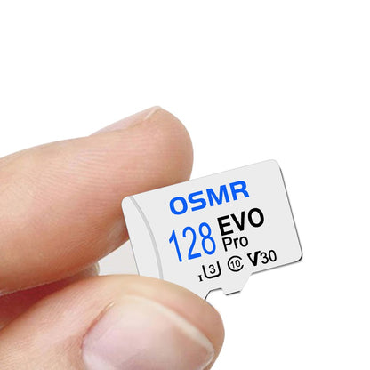 Cartão Flash de Alta Velocidade V30 64GB Cartão de Armazenamento Original 128GB 256GB Mini Cartão TF/SD Cartão de Memória de Grande Capacidade para Laptops/PC/MAC