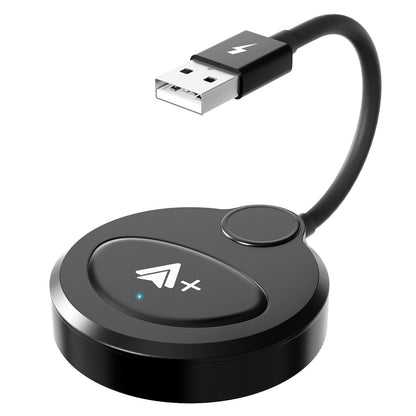 Carplay Wireless Adapter with Youtube/Netflix/Tiktok, Wireless Carplay USB Dongle for Factory Wired Carplay to Wireless
