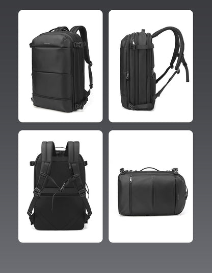 Tigernu Vacuum Backpacks Men Expandable Bags 17inch Laptop Backpack Bags Male Travel Backpacks Large Capacity Backpack Women Bag