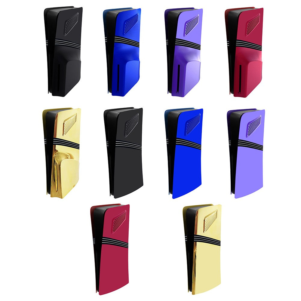 Faceplate Case Cover ABS Hard Shell Anti-Scratch Hard Shell Skin Cover Plates for PS5 Pro Playstation 5 Pro Disc/Digital Console