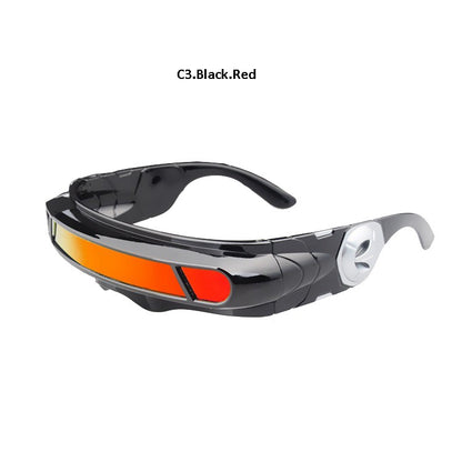OCYCO X-Man Cosplay Cyclops Halloween Party Sunglasses Designer Special Memory Materials Polarized Travel Shield Cool UV400