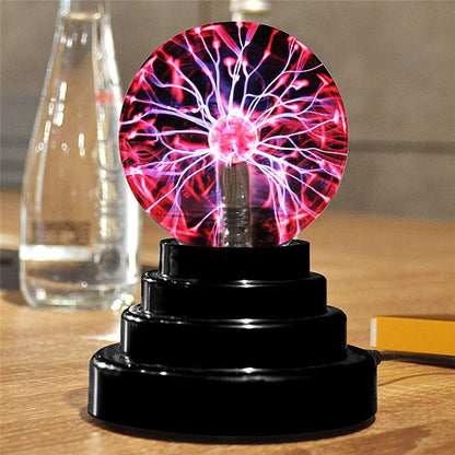 3/4/5/6/8 inch Novelty Magic Plasma Touch Sensitive Lamp Child Holiday Gift Indoor Desktop Decoration Glass Ball Night Lights