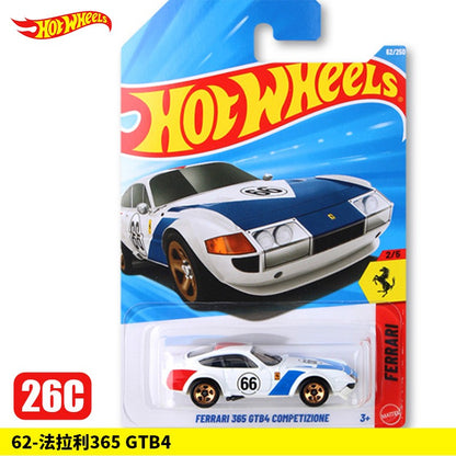 Hot Wheels 2026 C Case Coleção de Carros Die-Cast Escala 1:64 Porsche 911 Ferrari F40 Mazda RX-7 Veículo de Liga Leve Brinquedo de Presente