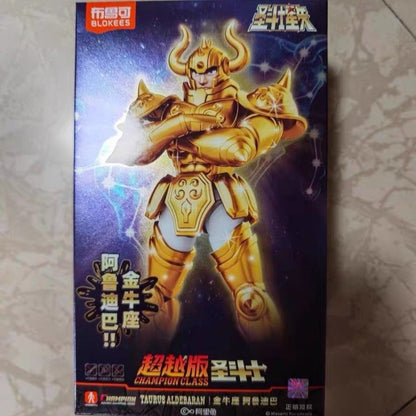 Novo Genuíno BLOKEES Gold Saint Seiya Sagitário Seiya Pégaso Aiolos Tenma Pégaso Action Figure Brinquedo Montar Figura Brinquedo Presente
