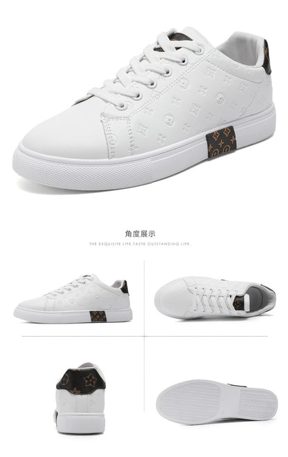 Brand Men Leather High-Top Skateboarding Shoes Men's Sneakers Male Flats Non-Slip Sport Shoes Zapatillas Hombre Mens Footwear