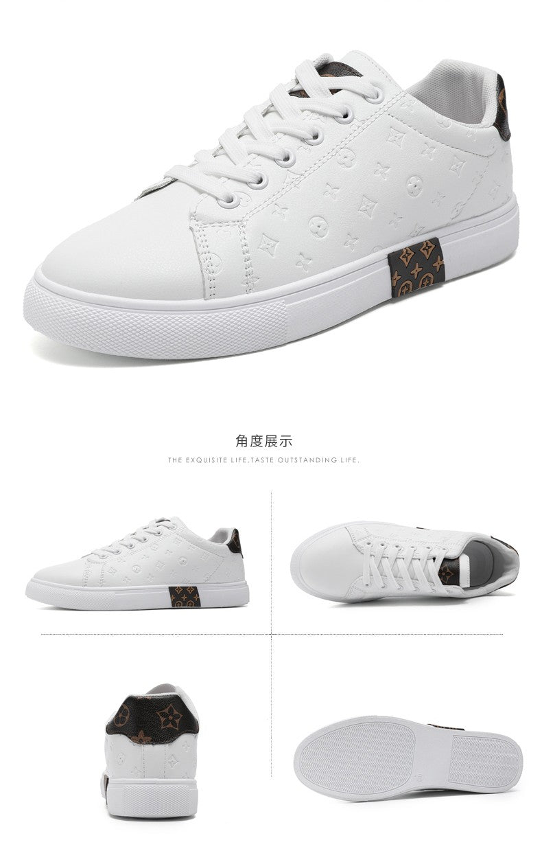 Brand Men Leather High-Top Skateboarding Shoes Men's Sneakers Male Flats Non-Slip Sport Shoes Zapatillas Hombre Mens Footwear