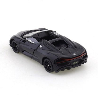 TSC 1:64 Bugatti Mistral Carro Esportivo Simulação Modelo em Miniatura de Liga Fundida Pequeno Carro de Coleção Ornamento Menino