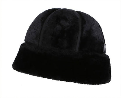 Brand New Style 2025 Retro Cowhide Bomber Hat Winter Keep Warm Caps Men Women Real Leather Cap Thick Velvet Dad Hat Leather Hat