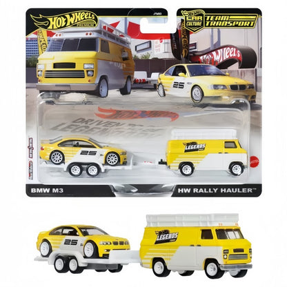 2025 New Genuine Mattel Hot Wheels 1:64 Team Transport 2024 FLF56 D Mix 4 1/64 Collection Diecast Vehicle Models Toys Kids Gifts